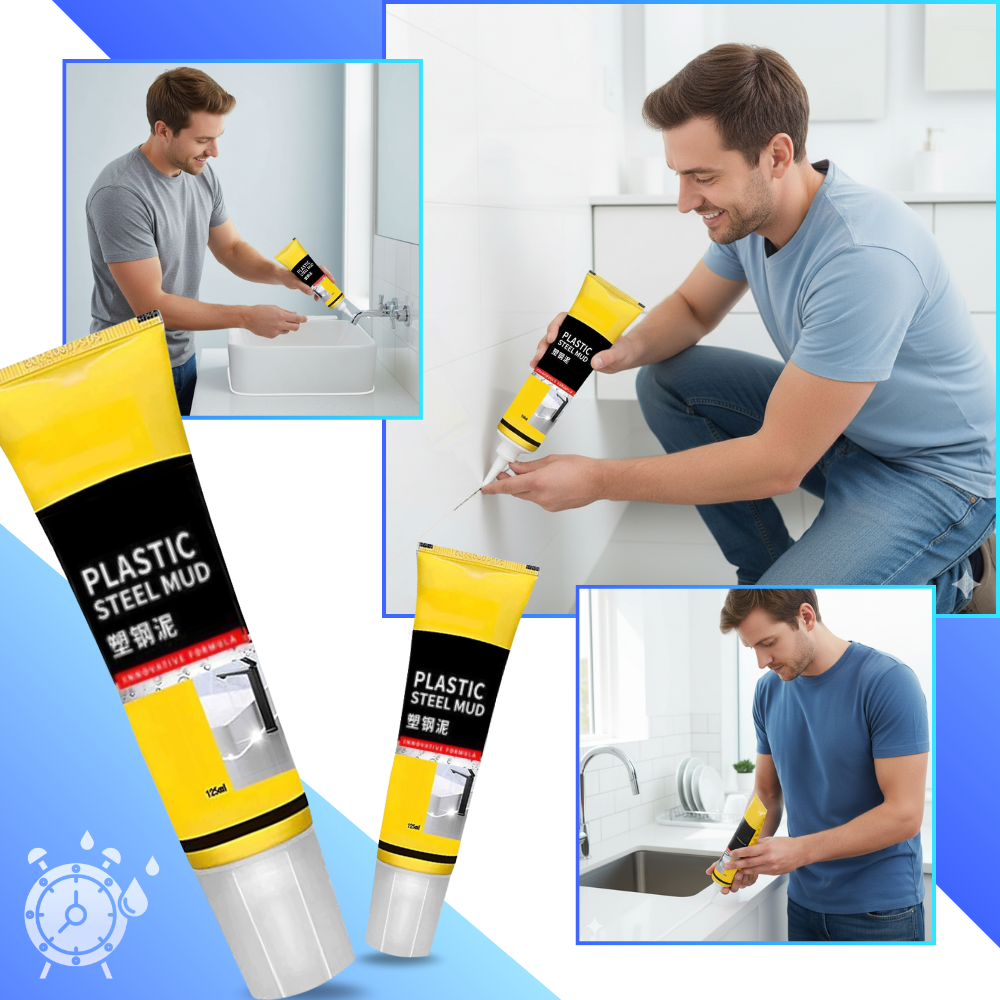 Mastic de vedação multiuso Kokovifyves, forte aderência para proteção e materiais de vedação, aplicação em diversas superfícies.