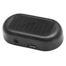 Lâmpada de alarme solar para carro da Kqjqs Home, dispositivo de segurança veicular de cor azul, com instalação fácil.