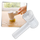 Escova de limpeza elétrica manual Kulashi para uso doméstico, com bateria recarregável, ideal para limpeza eficiente de superfícies.