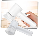 Escova de limpeza elétrica manual Kulashi para uso doméstico, com bateria, ideal para limpeza eficiente de superfícies.