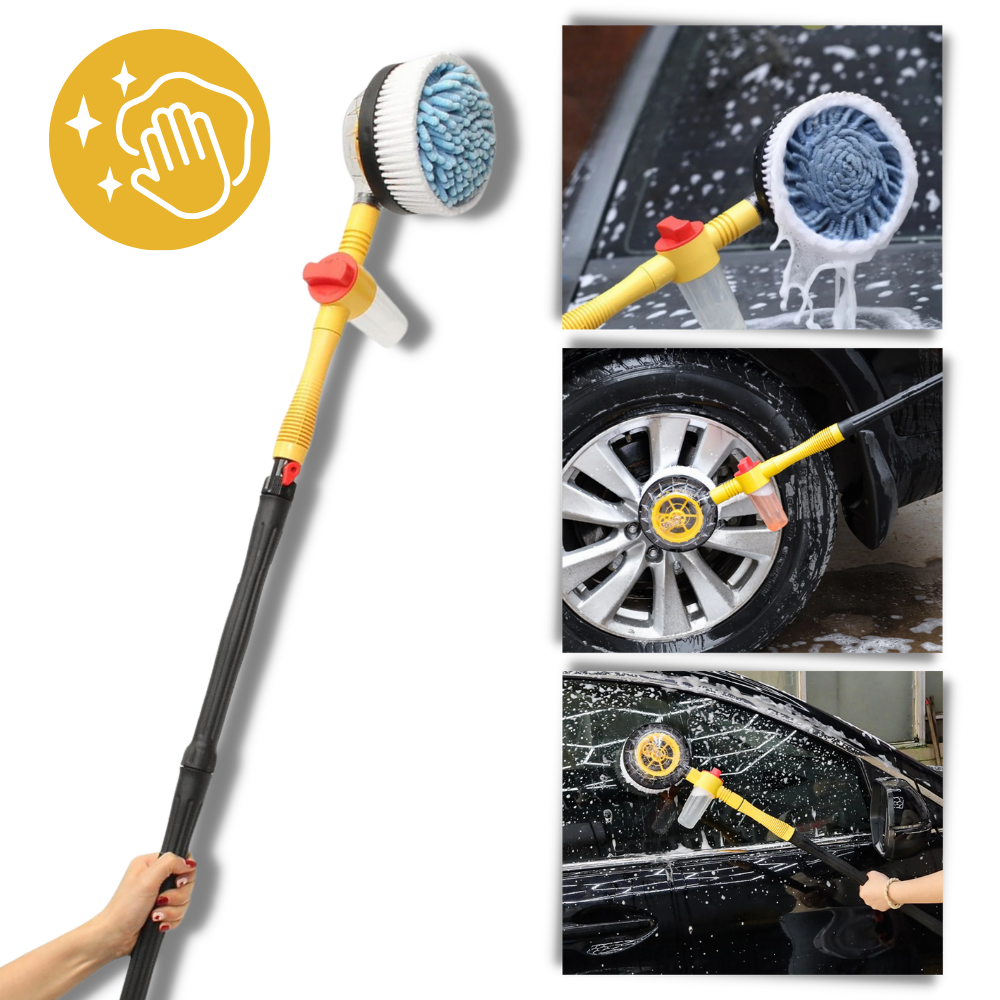 Pistolet extensível de limpeza de carro Kuluzego, ferramenta de manutenção para lavagem de veículos.