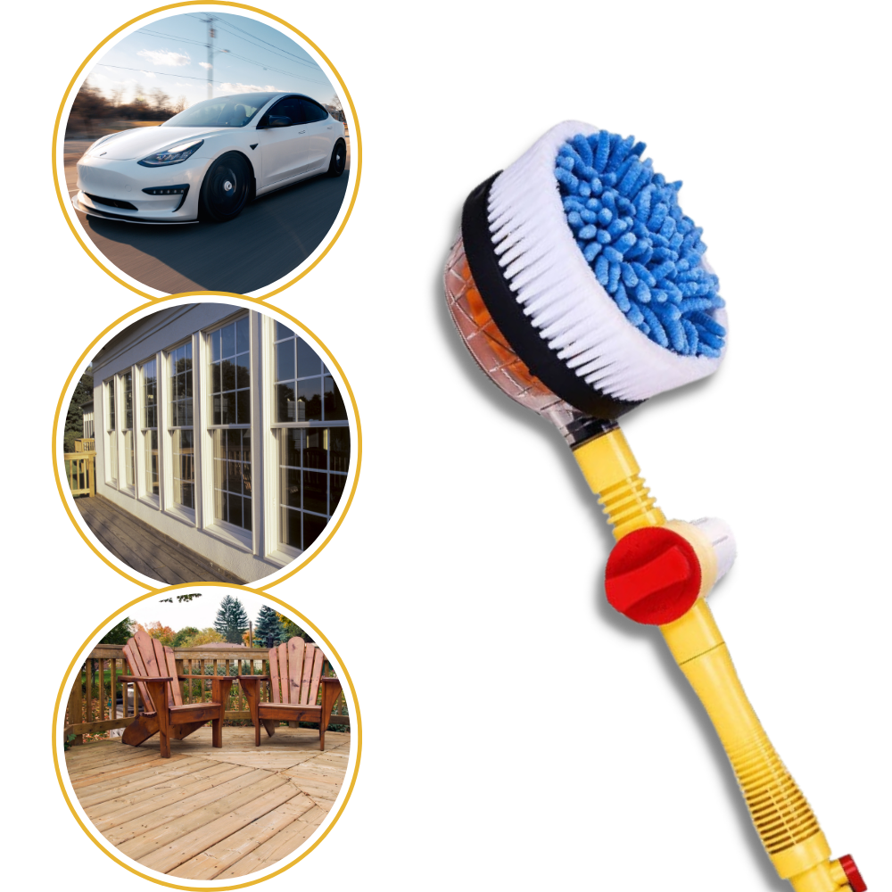 Pistolet extensível de limpeza de carro Kuluzego para manutenção e decoração de veículos, com ponteira ajustável e fácil manuseio.