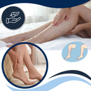 Spray hidratante e refrescante para as pernas da marca Kunpeng, com frasco de spray e fórmula leve para hidratação rápida.