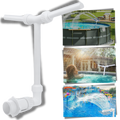 Acessório de fonte e cascata de piscina Kurtrussel, com cabeça de jato de água para piscina ou spa.