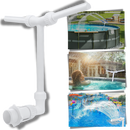 Acessório de fonte e cascata de piscina Kurtrussel, com cabeça de jato de água para piscina ou spa.