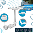 Acessórios para piscina e spa Kurtrussel, fonte e cascata de água visível, ideal para decoração e funcionamento de piscinas.