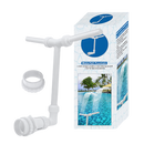 Acessórios para piscina Kurtrussel com fonte e cascata de água, instalação em piscina e spa, acabamento em material resistente
