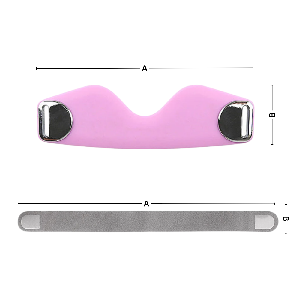 Genouillère amortizante rosa da Kyncilor, acessório de suporte e proteção para joelhos, confortável e resistente.