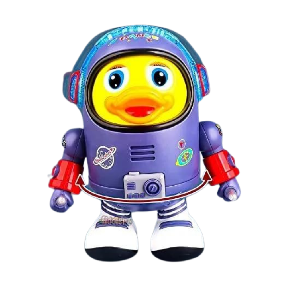 Jogo de bebê Kyoffiie, brinquedo de despertar musical em forma de pato, com cores brilhantes e detalhes atraentes para bebês.