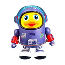 Jogo de bebê Kyoffiie, brinquedo de despertar musical em forma de pato, com cores brilhantes e detalhes atraentes para bebês.