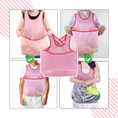 Avental de limpeza à prova d'água Tongina com grande bolso, resistente a manchas e ideal para tarefas domésticas.