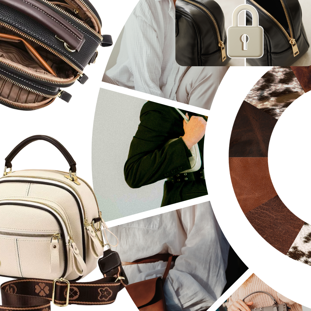 Acessório para bolsa com alça transversal vegana da Latico, em tom kaki, feito para complementar bolsas e carteiras.
