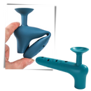 Conjunto de 2 capas de silicone para maçanetas de portas, proteção para puxadores de portas em cor azul, marca Lavanan.