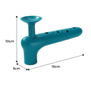 Conjunto de 2 capas de silicone azul para proteção de maçanetas de porta, marca Lavanan, em quincailleria para portas.
