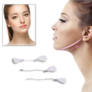 Autocollants invisíveis para lifting facial da marca Ldyso, visíveis na pele para efeito de rejuvenescimento.