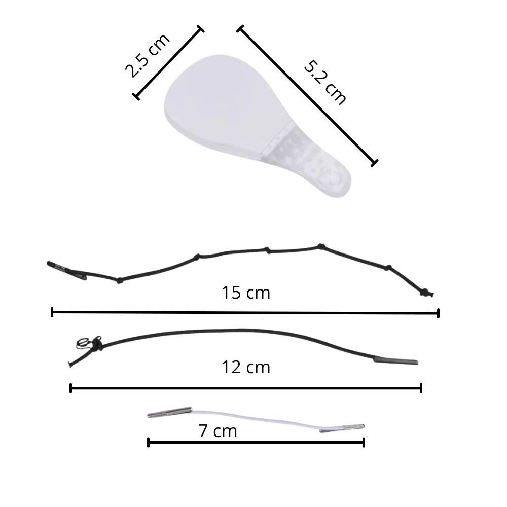 Autocollants invisíveis para lifting facial da marca Ldyso, utilizados em tratamentos cosméticos para elevar e firmar o rosto.