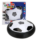Bola flutuante luminosa com LEDs e efeitos de luz e música, brinquedo de atividade Homyl em cor preta.