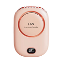 Ventilador de pescoço portátil sem pás da Leelbox, ideal para resfriamento e aquecimento, na cor verde.