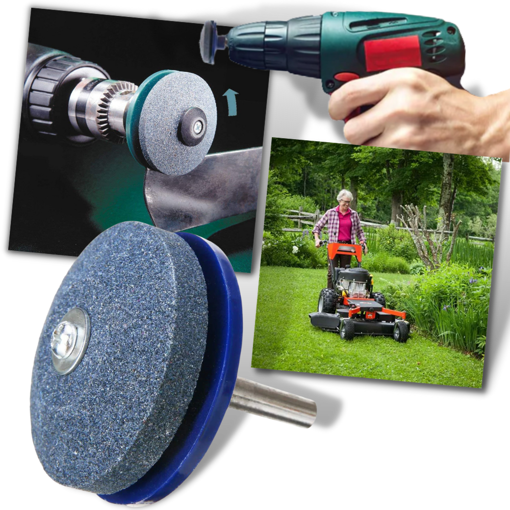 Conjunto de acessórios para equipamento elétrico externo Lieteswe com 3 peças de afiação de lâminas rotativas.