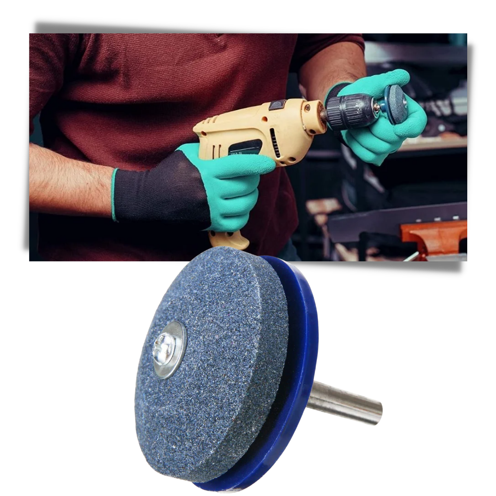 Conjunto de acessórios Lieteswe para equipamento elétrico externo, incluindo lâminas rotativas para afiar e manutenção.