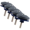 Conjunto de acessórios de afiação de lâminas rotativas Lieteswe para equipamentos elétricos de exterior, 3 peças.