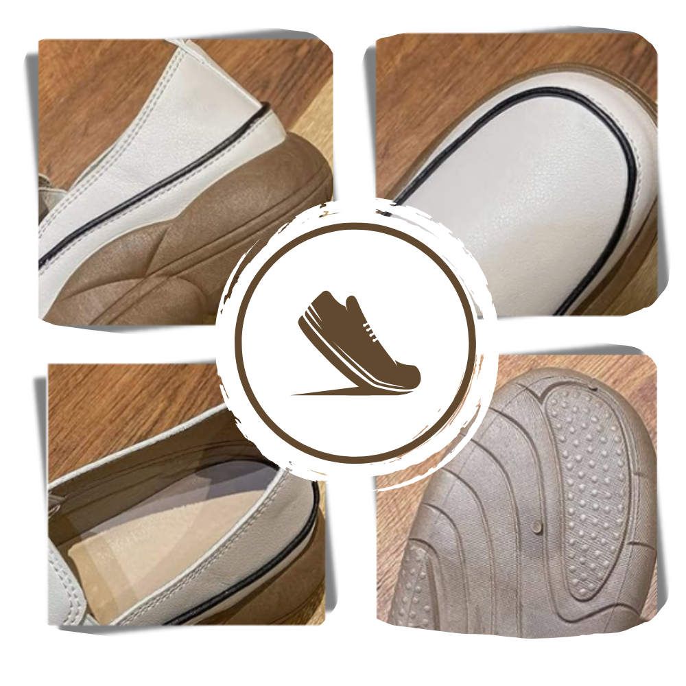 Mocassins Lacyhop com plataforma leve e macia, sapatos femininos confortáveis e elegantes para uso diário.