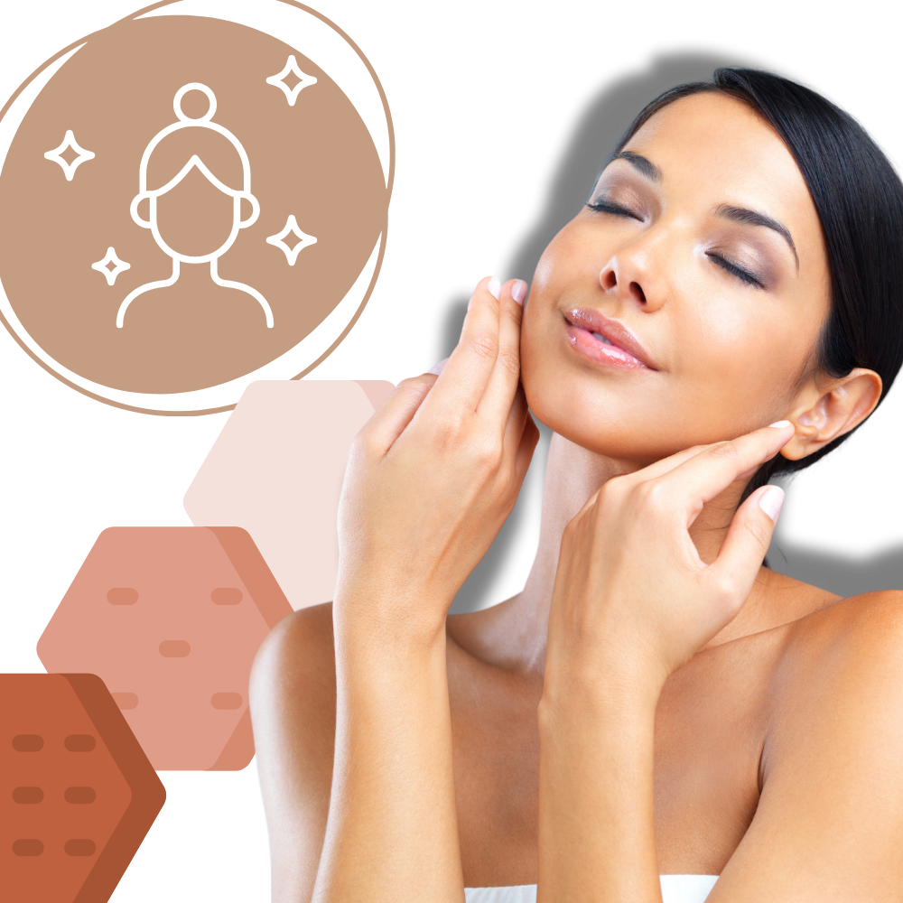 Tratamento não invasivo de excrescências com cosméticos Lin Chow, produto para cuidados de pele e remoção de lesões.