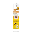 Tratamento não invasivo de excrescências em produtos cosméticos da marca Lin Chow, com frascos e embalagem visíveis.