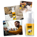Mousse limpa para carros Liveday, produto de 30ml para manutenção e decoração de veículos com fórmula suave.