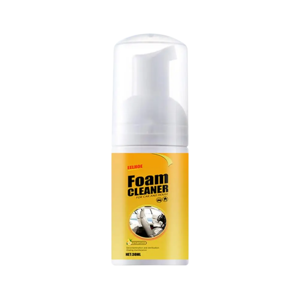 Mousse nettoyante para carros Liveday, produto de 30ml, para limpeza e cuidado de veículos.