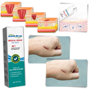 Spray terapêutico para eliminação de cicatrizes da marca Lnkhfs, produto cosmético para cuidados com a pele.