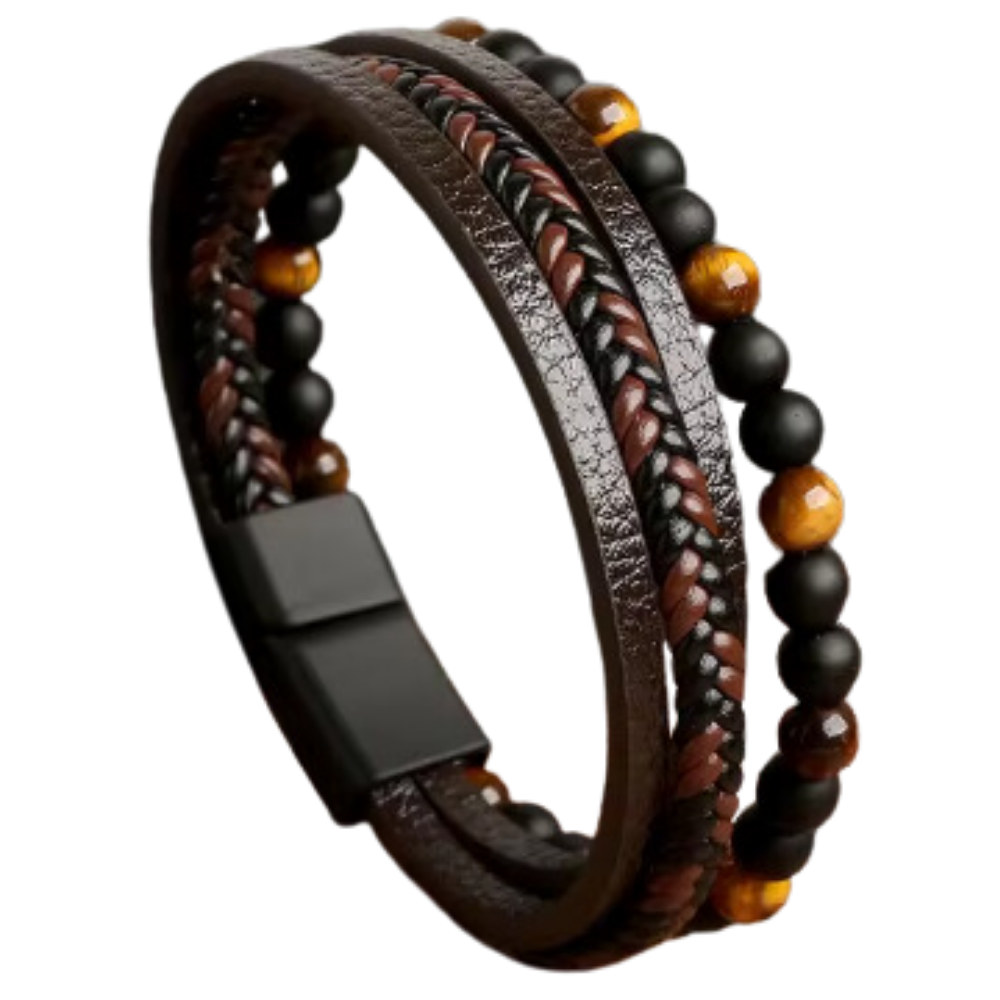 Pulseira de desintoxicação linfática Lollanda, de massagem e relaxamento, em azul, para estimular a circulação linfática.