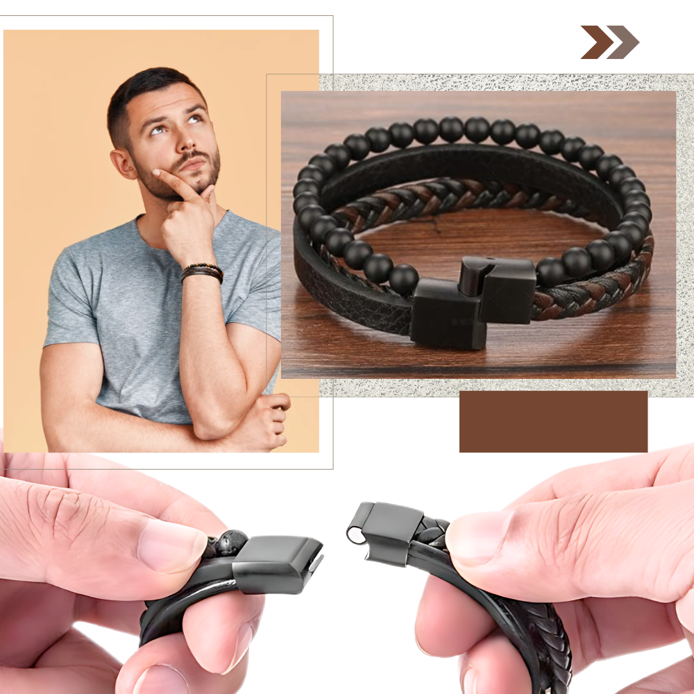 Pulseira de desintoxicação linfática Lollanda, para massagem e relaxamento, com acabamento azul visível na imagem.