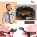 Pulseira de desintoxicação linfática Lollanda, para massagem e relaxamento, com acabamento azul visível na imagem.
