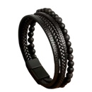 Pulseira de desintoxicação linfática Lollanda para massagem e relaxamento, com detalhes em azul.