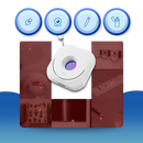 Detector de câmeras escondidas infravermelho de longo alcance da Cleverbees, para sistemas de segurança, detecta várias ameaças.