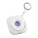 Detector de câmera escondida infravermelho de longo alcance da Cleverbees, dispositivo de segurança branco com tecnologia avançada