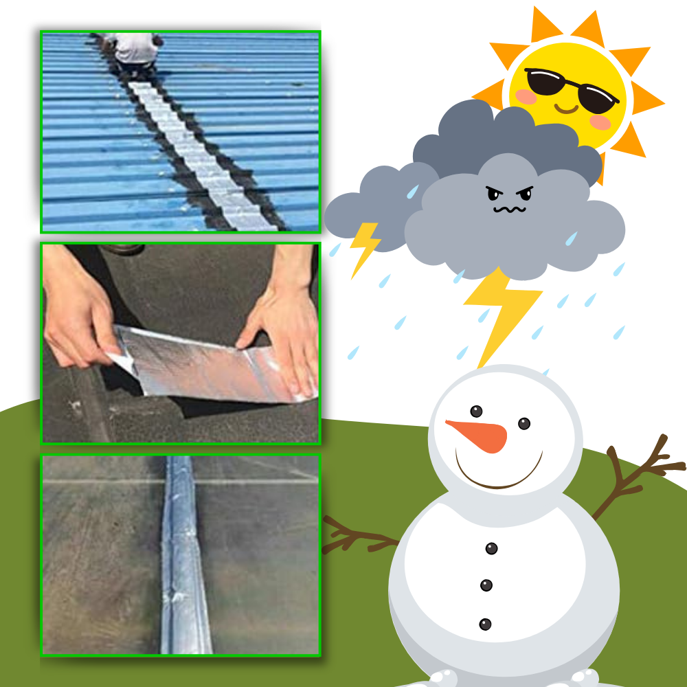 Fita de vedação ultra-resistente Loopsun para construção, com cola forte e durável, visível na imagem.