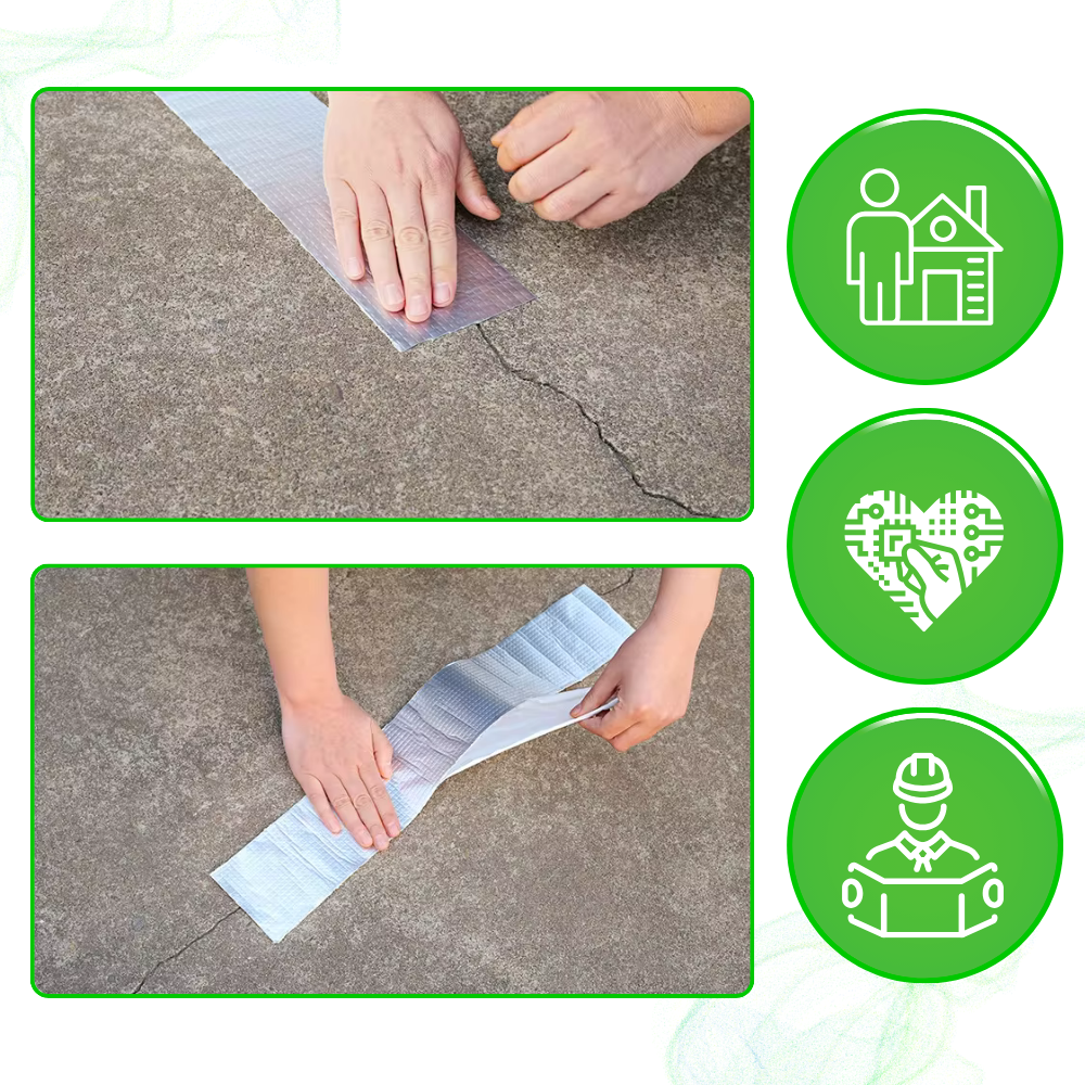 Fita de vedação ultra-resistência da Loopsun, ideal para colagem e adesivos de construção, visível na imagem.