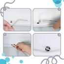 Kit de limpeza para geladeira Luerfun com acessórios para eliminar mofo e manter o eletrodoméstico higienizado.