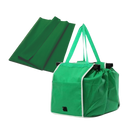 Sac à provisions réutilisable pour chariot Luethbiezx, sac en papier ou plastique, pratique et écologique pour faire les courses.