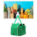 Sac à provisions réutilisable Luethbiezx pour chariot, sac plastique et en papier écologique, pratique et durable pour courses.