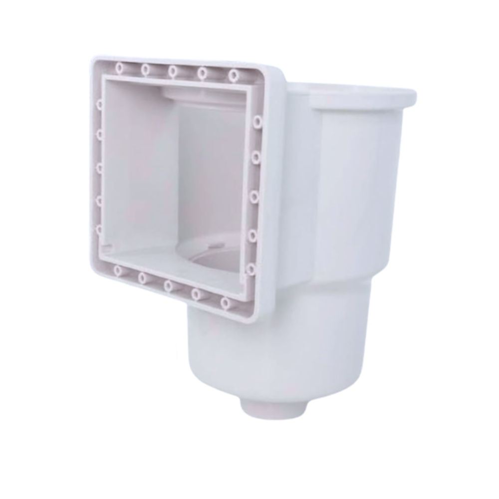 Skimmer de superfície Lunx para piscina, acessório para remoção de folhas e detritos na água de piscinas e spas.