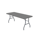 Toalha de mesa retangular em couro de cordeiro escuro, elegante e lisa, ideal para decoração de mesa sofisticada.