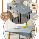 Toalha de mesa retangular em couro de carneiro da SRstrat, com acabamento elegante e textura resistente.