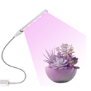 Kit de cultivo com lâmpada LED USB para plantas, luminária horticole da marca Luxtrada, ideal para crescimento de plantas.