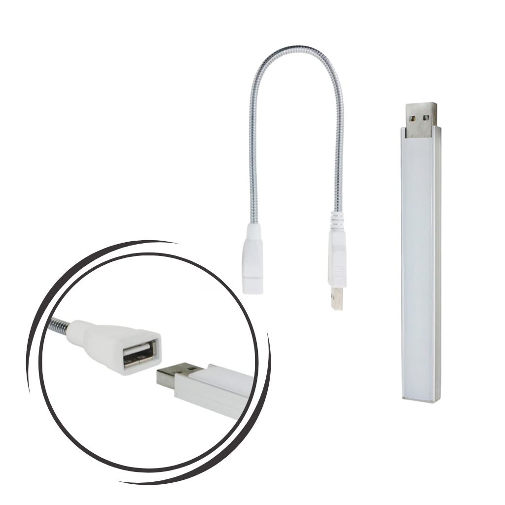 Kit de cultivo com lâmpada LED USB para plantas, iluminação horticole para crescimento de plantas, marca Luxtrada.