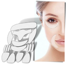 Conjunto de 16 patches de silicone anti-rugas para o rosto da marca Lzndeal, utilizados para cuidados cosméticos faciais.