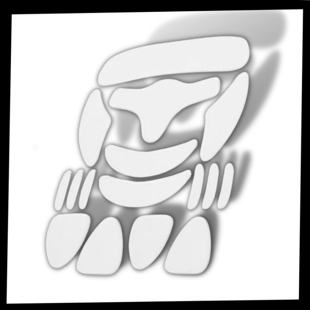 Conjunto de 16 patches de silicone anti-rugas para o rosto, produto de cosméticos da marca Lzndeal.