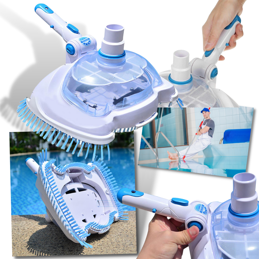 Escova aspirador para piscina Maboto, acessório para limpeza de piscinas e spas com cerdas duráveis.